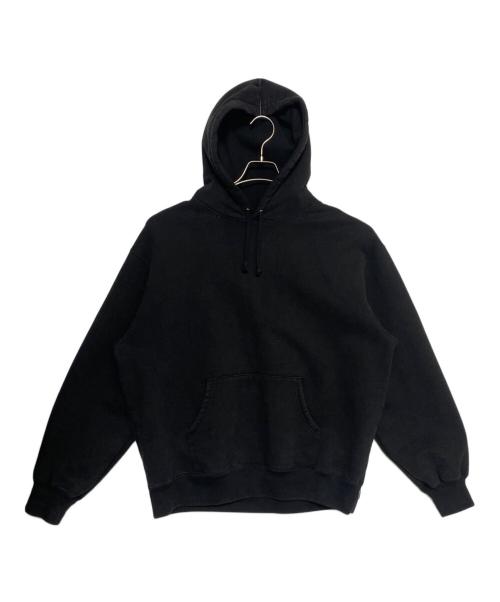 SUPREME（シュプリーム）SUPREME (シュプリーム) 25SS Frayed Hooded Sweatshirt ブラック サイズ:Lの古着・服飾アイテム