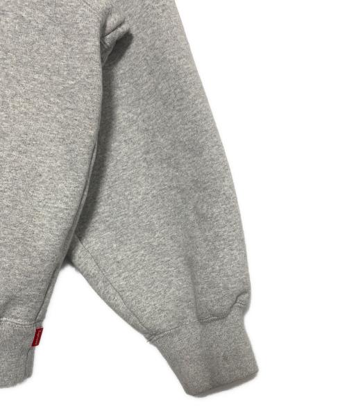 SUPREME（シュプリーム）SUPREME (シュプリーム) Satin Applique Hooded Sweatshirt グレー サイズ:Mの古着・服飾アイテム