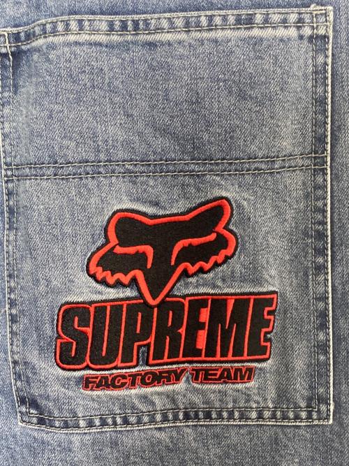 SUPREME（シュプリーム）SUPREME (シュプリーム) FOX RACING (フォックスレーシング) Cordura Baggy Jean インディゴ サイズ:32の古着・服飾アイテム