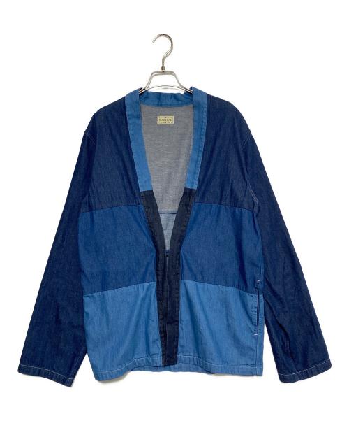 KAPITAL（キャピタル）KAPITAL (キャピタル) 8oz Denim 4Tone Kakashi Shirt ブルー サイズ:XLの古着・服飾アイテム