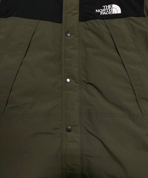 THE NORTH FACE（ザ ノース フェイス）THE NORTH FACE (ザ ノース フェイス) Mountain Down Jacket グリーン×ブラック サイズ:Mの古着・服飾アイテム