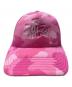 A BATHING APE (アベイシングエイプ) stussy (ステューシー) TRUCKE CAP ピンク サイズ:FREE：20000円