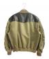 CELINE (セリーヌ) 22AW バイマテリアル ジャケット ブラック×カーキ サイズ:52：200000円