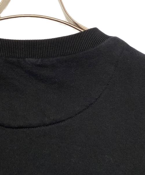 PRADA（プラダ）PRADA (プラダ) 23AW トライアングルロゴ クルーネック ブラック サイズ:Lの古着・服飾アイテム