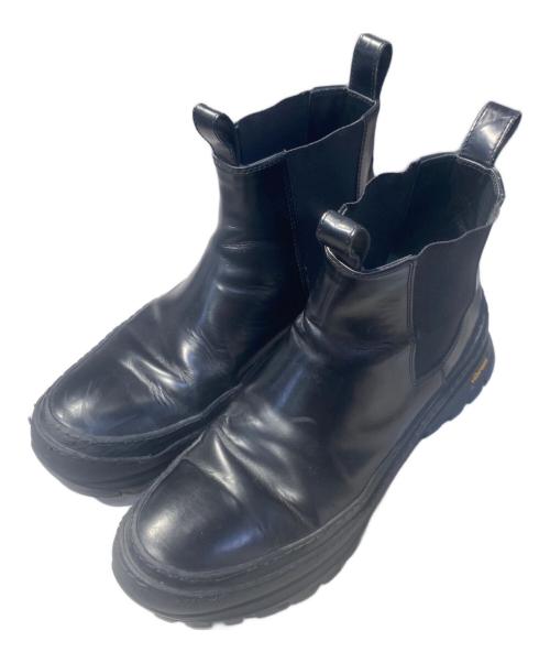 JIL SANDER（ジルサンダー）JIL SANDER (ジルサンダー) サイドゴアブーツ ブラック サイズ:44の古着・服飾アイテム