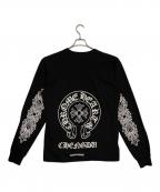 CHROME HEARTSクロムハーツ）の古着「CHENGDU HORSESHOE L/S T-SHIRT」｜ブラック