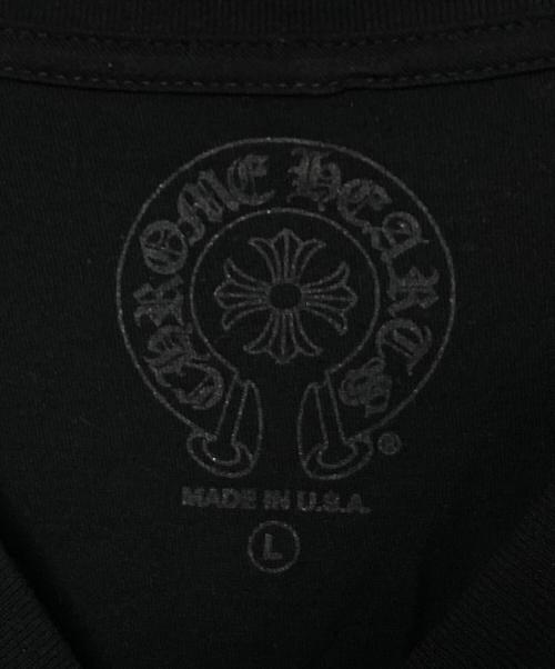 CHROME HEARTS（クロムハーツ）CHROME HEARTS (クロムハーツ) CHENGDU HORSESHOE L/S T-SHIRT ブラック サイズ:Lの古着・服飾アイテム