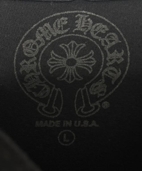 CHROME HEARTS（クロムハーツ）CHROME HEARTS (クロムハーツ) FLRL CRS HORSESHOE L/S ブラック サイズ:Lの古着・服飾アイテム