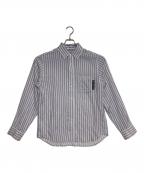 BoTTボット）の古着「Printed Striped Shirt」｜パープル