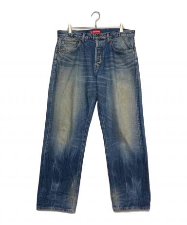 シュプリーム　36インチ　デニム　supreme USA 00' s 古着 中古・古着通販】SUPREME (シュプリーム) Distressed Loose Fit