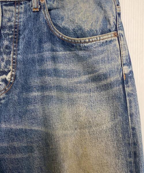 SUPREME（シュプリーム）SUPREME (シュプリーム) Distressed Loose Fit Selvedge Jean ブルー サイズ:34の古着・服飾アイテム