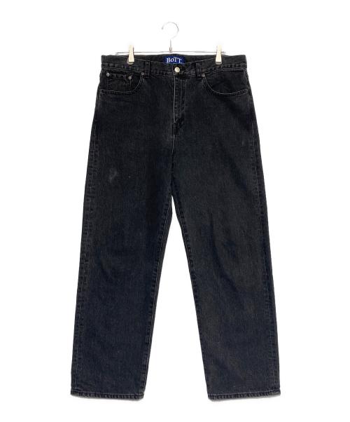 BoTT（ボット）BoTT (ボット) Loose Fit Jean ブラック サイズ:34の古着・服飾アイテム