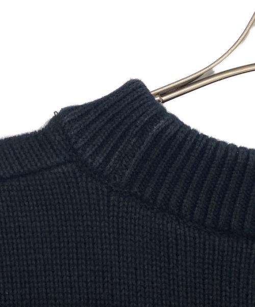 AMI Alexandre Mattiussi（アミアレクサンドルマテュッシ）AMI Alexandre Mattiussi (アミアレクサンドルマテュッシ) クルーネックニット ブラック サイズ:Ｌの古着・服飾アイテム