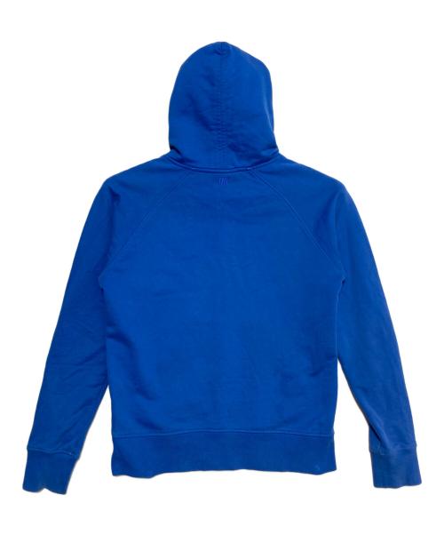 AMI Alexandre Mattiussi（アミアレクサンドルマテュッシ）AMI Alexandre Mattiussi (アミアレクサンドルマテュッシ) プルオーバーフーディー ブルー サイズ:Lの古着・服飾アイテム