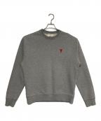 AMI Alexandre Mattiussiアミアレクサンドルマテュッシ）の古着「プルオーバースウェット」｜グレー