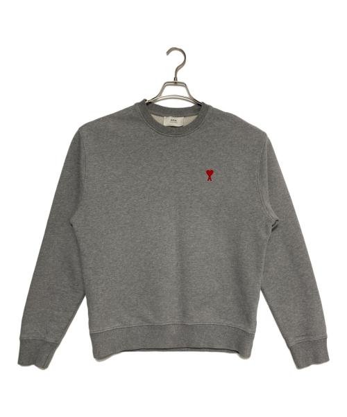 AMI Alexandre Mattiussi（アミアレクサンドルマテュッシ）AMI Alexandre Mattiussi (アミアレクサンドルマテュッシ) プルオーバースウェット グレー サイズ:Lの古着・服飾アイテム