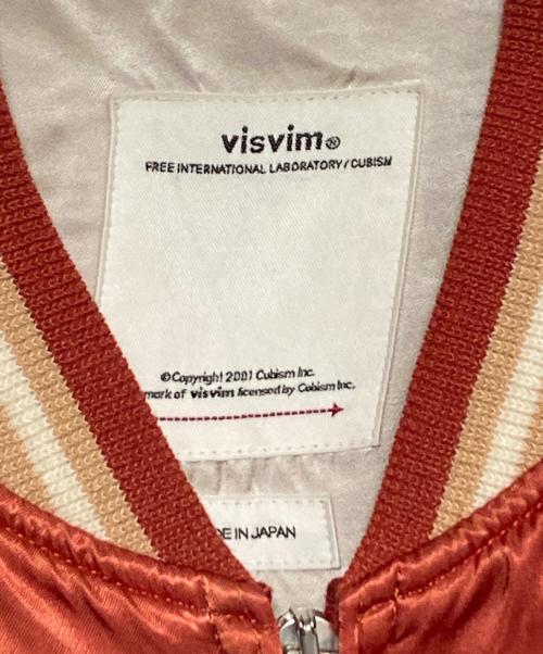 VISVIM（ビズビム）VISVIM (ビズビム) DOUGLAS STADIUM JKT レッド サイズ:1の古着・服飾アイテム
