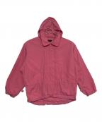 PHINGERINフィンガリン）の古着「CRUSHED NYLON FULL PACK JACKET」｜ピンク