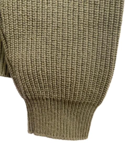 CELINE（セリーヌ）CELINE (セリーヌ) ロゴニットパーカー グリーン サイズ:Sの古着・服飾アイテム