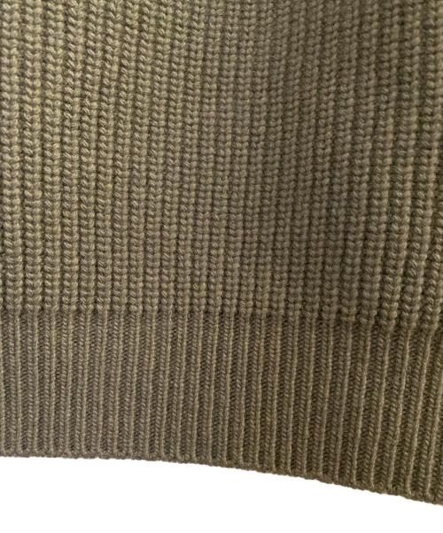 CELINE（セリーヌ）CELINE (セリーヌ) ロゴニットパーカー グリーン サイズ:Sの古着・服飾アイテム