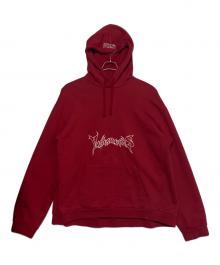 VETEMENTS（ヴェトモン）の古着「16AW Metal Logo Hoodie」｜レッド