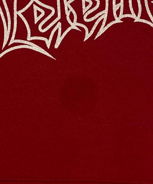 VETEMENTS（ヴェトモン）VETEMENTS (ヴェトモン) 16AW Metal Logo Hoodie レッド サイズ:Sの古着・服飾アイテム