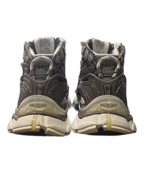 BALENCIAGA（バレンシアガ）BALENCIAGA (バレンシアガ) RUNNER HIGH TOP ブラウン サイズ:29の古着・服飾アイテム