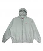 SUPREMEシュプリーム）の古着「25FW Small Box Zip Up Hooded Sweatshirt」｜スカイブルー