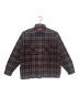 Supreme（シュプリーム）の古着「24FW Quilted Plaid Shirt」｜ブラック×レッド