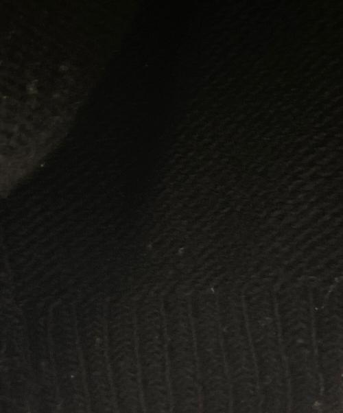 maison kitsune（メゾンキツネ）MAISON KITSUNE (メゾンキツネ) ドレスド フォックス インターシャ ウール ジャンパー ブラック サイズ:Lの古着・服飾アイテム