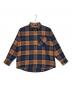CARHARTT WIP（カーハート ワーク イン プログレス）の古着「LS Dern Shirt」｜ブラウン×ネイビー