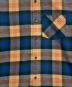 中古・古着 CARHARTT WIP (カーハート ワーク イン プログレス) LS Dern Shirt ブラウン×ネイビー サイズ:M：11000円