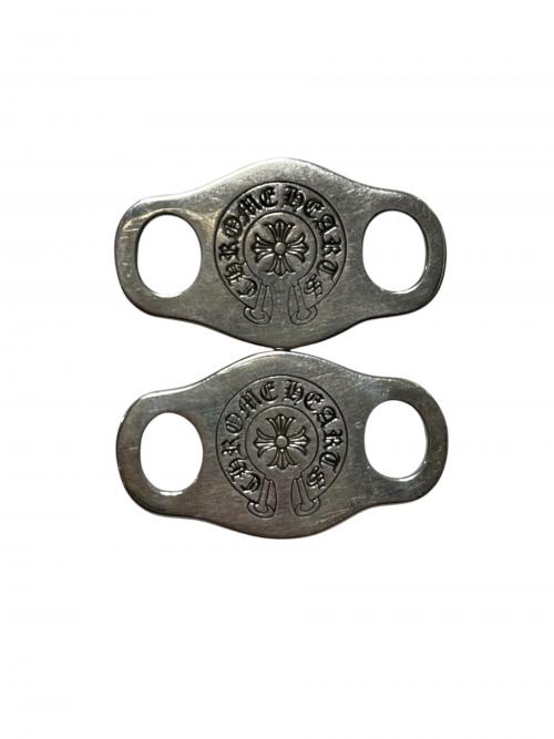 CHROME HEARTS（クロムハーツ）CHROME HEARTS (クロムハーツ) SHOELACE SET シルバーの古着・服飾アイテム