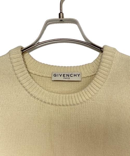GIVENCHY（ジバンシィ）GIVENCHY (ジバンシィ) ロゴニット ホワイト サイズ:XXLの古着・服飾アイテム