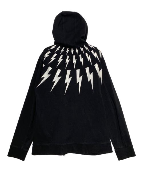 NEIL BARRETT（ニールバレット）NEIL BARRETT (ニールバレット) サンダーボルトパーカー ブラック サイズ:XLの古着・服飾アイテム