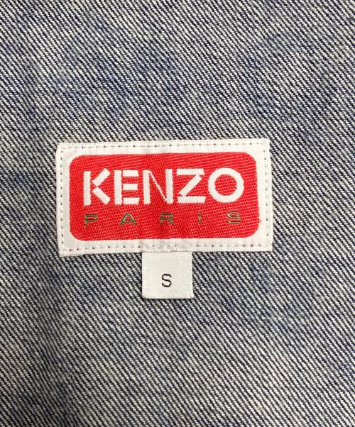 KENZO（ケンゾー）KENZO (ケンゾー) モノグラムカバーオール インディゴ サイズ:Sの古着・服飾アイテム