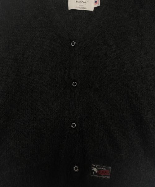 DAIRIKU（ダイリク）DAIRIKU (ダイリク) Molly Mohair Knit Cardigan ブラック サイズ:FREEの古着・服飾アイテム