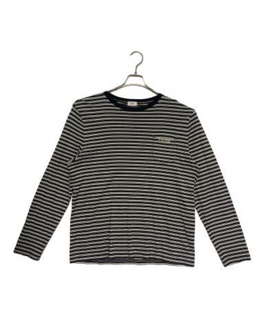 CELINE ボーダー　長袖 中古・古着通販】CELINE (セリーヌ) ボーダー ロングポケット