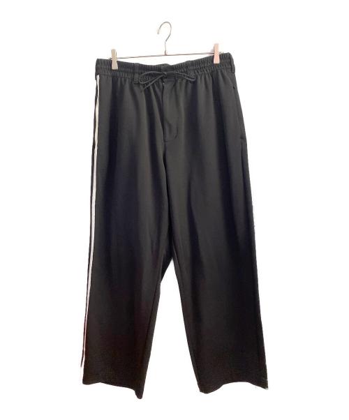 Y-3（ワイスリー）Y-3 (ワイスリー) スリーストライプス ワイド トラックパンツ ブラック サイズ:Ｍの古着・服飾アイテム