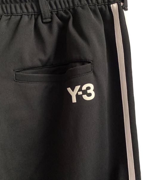 Y-3（ワイスリー）Y-3 (ワイスリー) スリーストライプス ワイド トラックパンツ ブラック サイズ:Ｍの古着・服飾アイテム