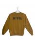 WTAPS (ダブルタップス) WTVUA CREWNECK SWEATSHIRT イエロー サイズ:4：15000円