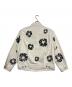 Denim Tears (デニムティアーズ) LEVI'S (リーバイス) フラワープリント デニムジャケット ホワイト×ブラック サイズ:L：55000円