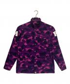 A BATHING APEアベイシングエイプ）の古着「COLOR CAMO M 65 JACKET」｜パープル