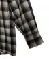 中古・古着 PENDLETON (ペンドルトン) WACKO MARIA (ワコマリア) WOOL OMBRE CHECK OPEN COLLAR SHIRT ホワイト×ブラック サイズ:xl：45000円