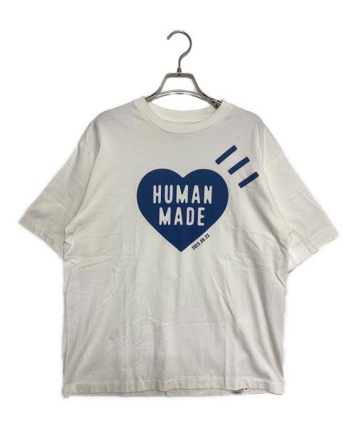 HUMAN MADE（ヒューマンメイド）HUMAN MADE (ヒューマンメイド) 25SS フロントロゴ カットソー ホワイト サイズ:Lの古着・服飾アイテム