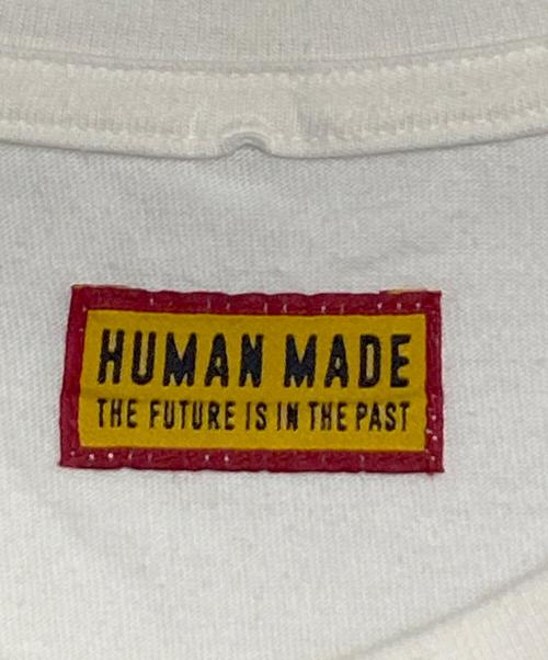 HUMAN MADE（ヒューマンメイド）HUMAN MADE (ヒューマンメイド) 25SS フロントロゴ カットソー ホワイト サイズ:Lの古着・服飾アイテム