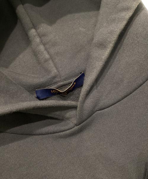 LOUIS VUITTON（ルイ ヴィトン）LOUIS VUITTON (ルイ ヴィトン) 26SSエンベリッシュド シグネチャーフーディー グレー サイズ:Lの古着・服飾アイテム