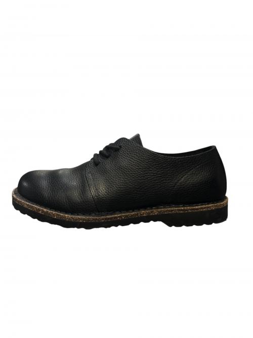BIRKENSTOCK（ビルケンシュトック）BIRKENSTOCK (ビルケンシュトック) アップサラ ロー ナチュラルレザー ブラック サイズ:27の古着・服飾アイテム
