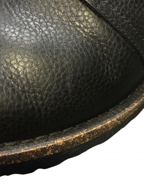 BIRKENSTOCK（ビルケンシュトック）BIRKENSTOCK (ビルケンシュトック) アップサラ ロー ナチュラルレザー ブラック サイズ:27の古着・服飾アイテム