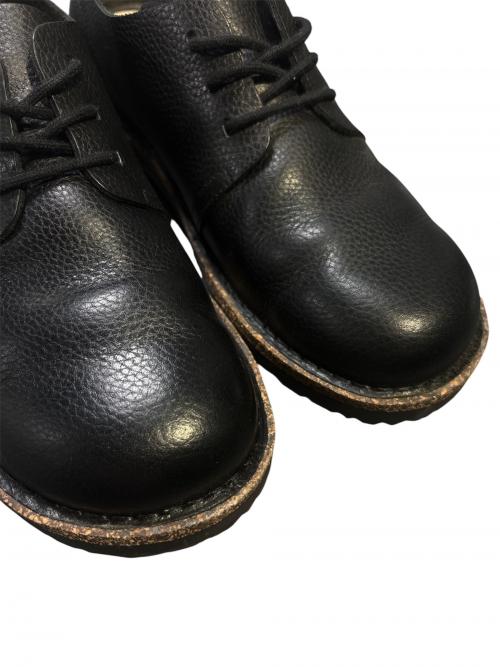 BIRKENSTOCK（ビルケンシュトック）BIRKENSTOCK (ビルケンシュトック) アップサラ ロー ナチュラルレザー ブラック サイズ:27の古着・服飾アイテム